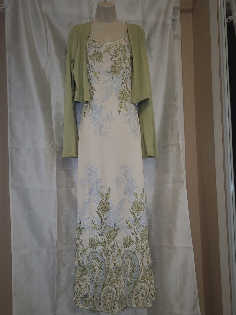 Long 2 piece maxi dress NWOT